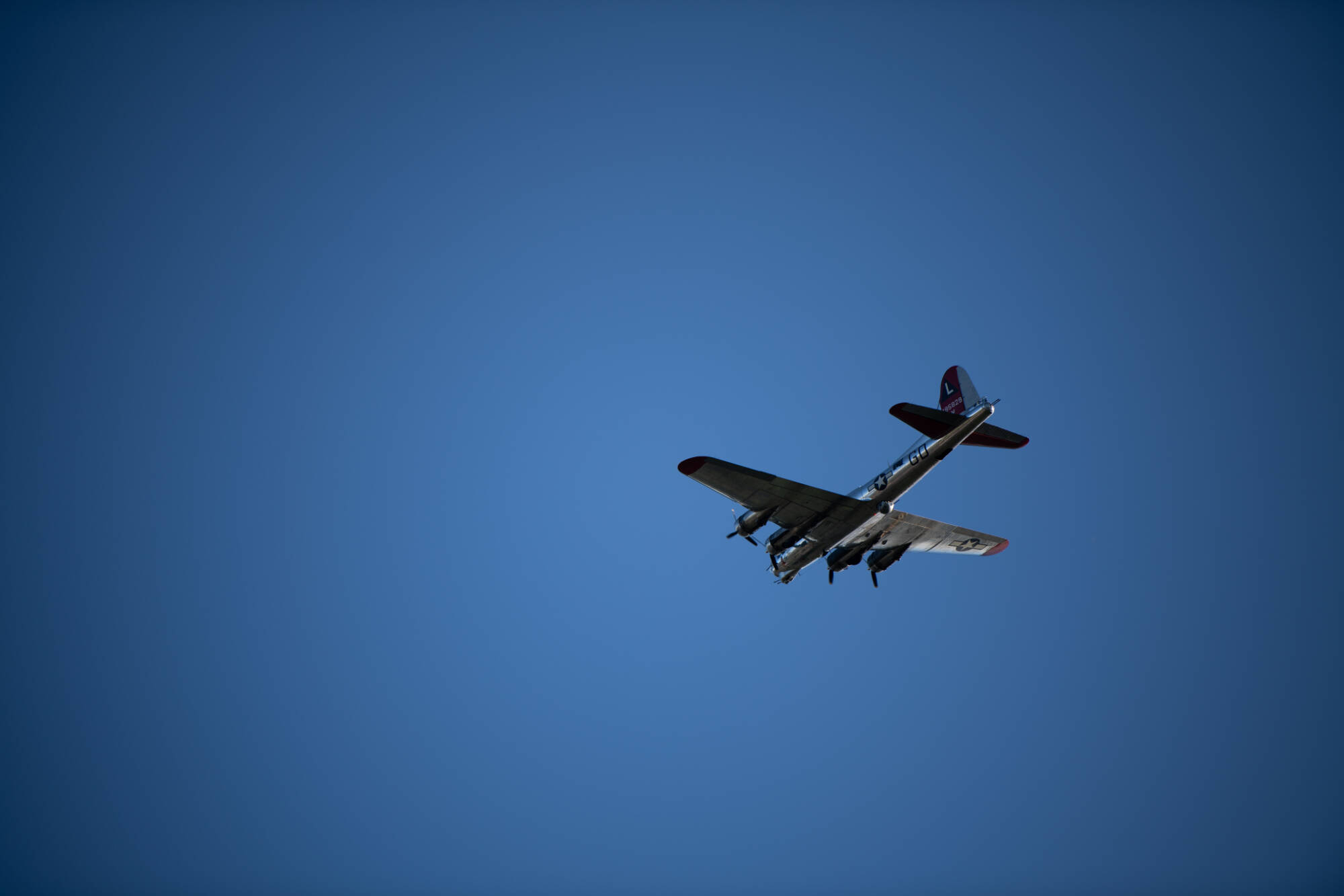plane in sky